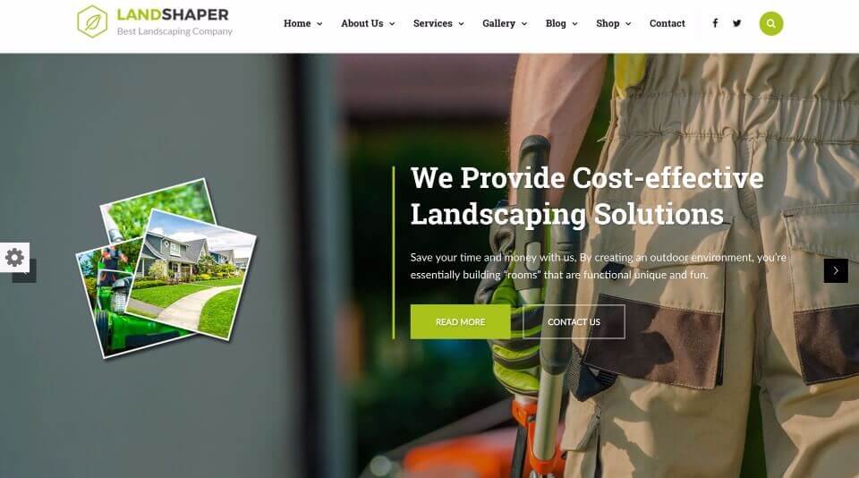 Landscaping Web Design 2